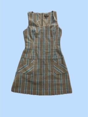 Y2K Guess Plaid Mini Dress